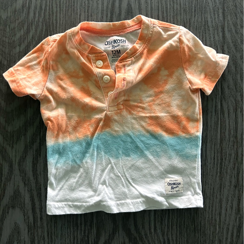 oshkosh b'gosh tie-dye ombre T-shirt